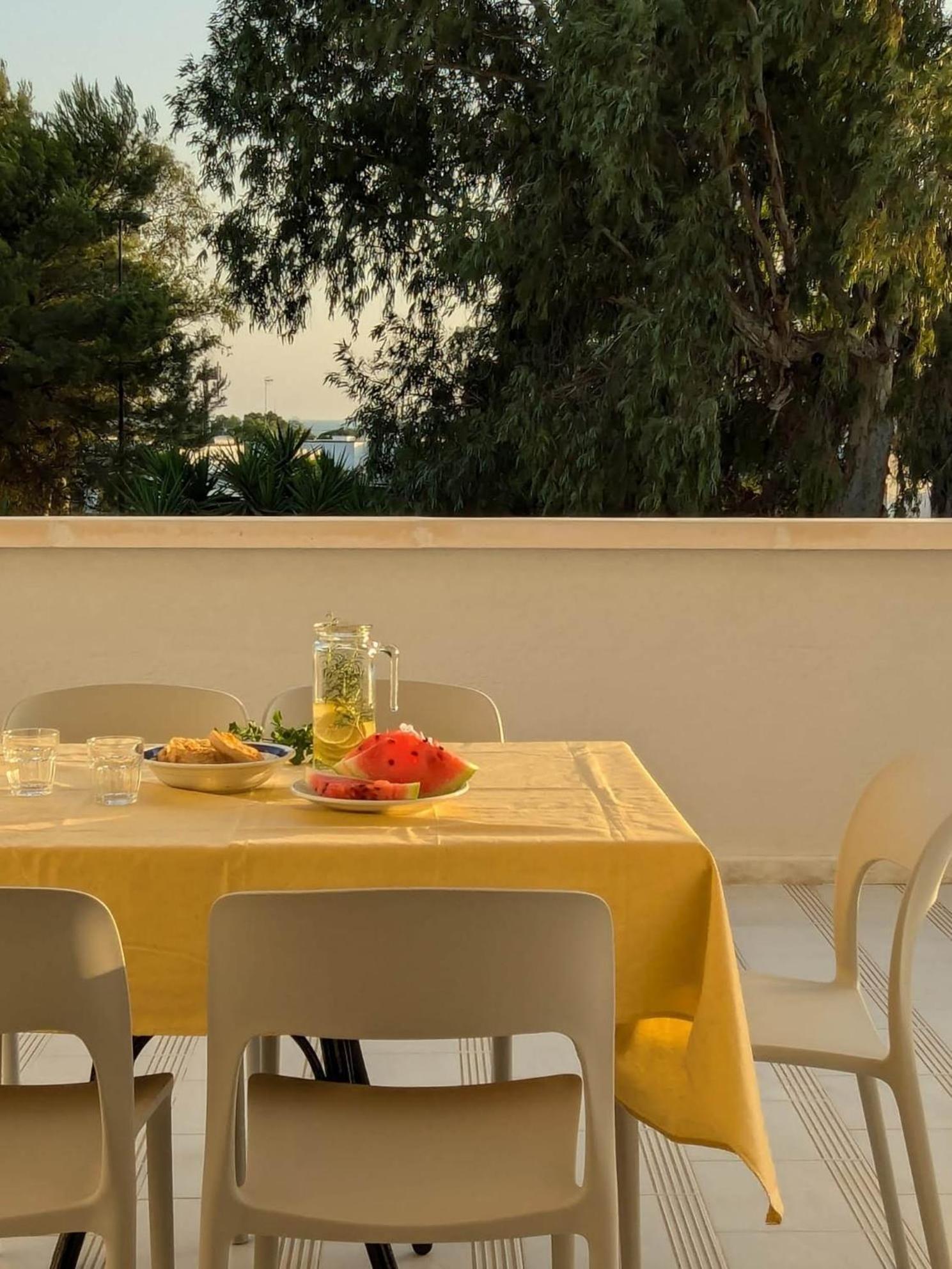 Ferienwohnung Albatro Mare Marina di Mancaversa Exterior foto