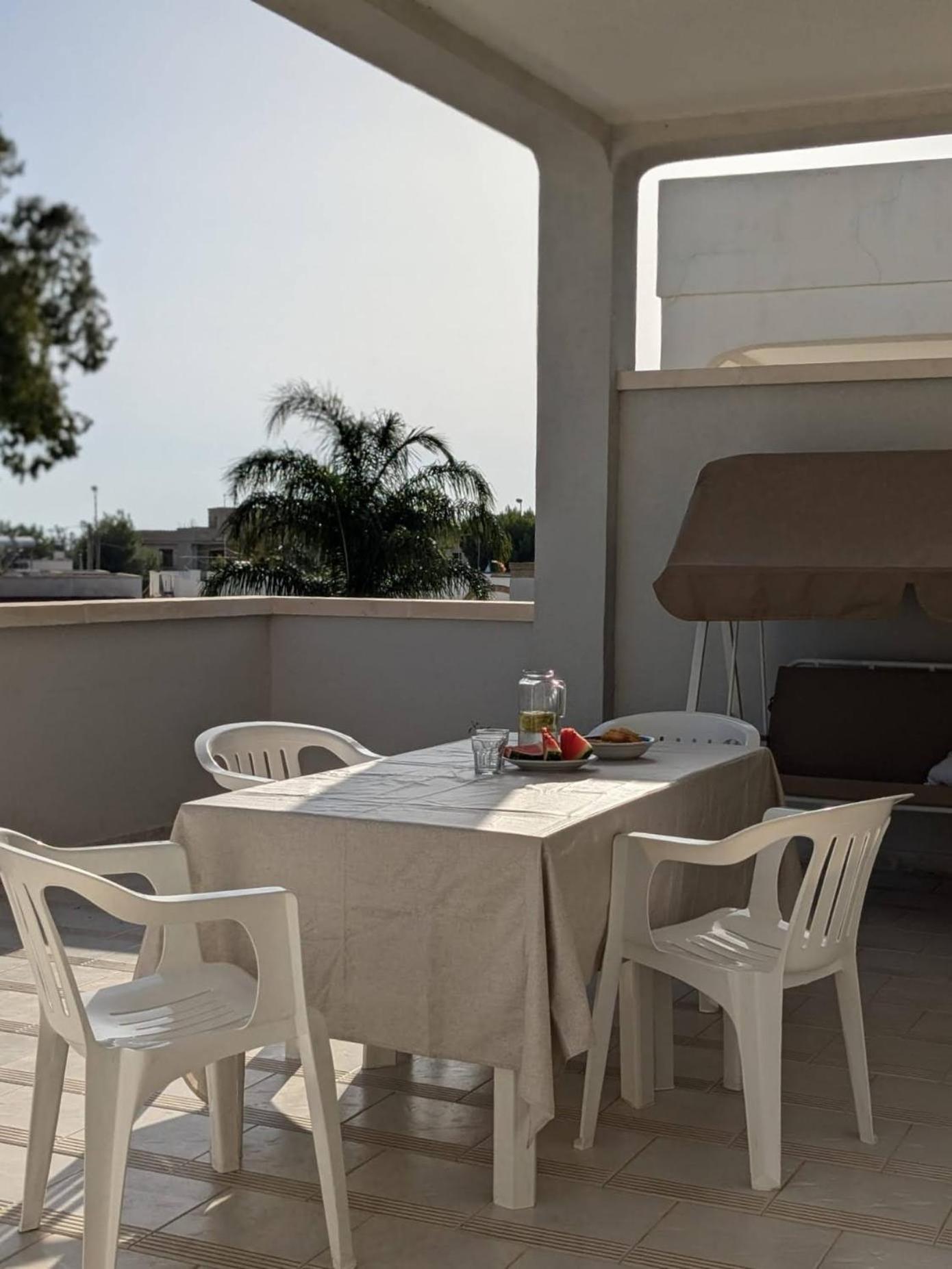 Ferienwohnung Albatro Mare Marina di Mancaversa Exterior foto